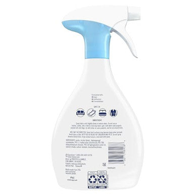 Febreze Fabric Refresher Zero Perfume 23.6 Oz Spray Bottle