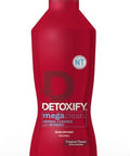 Detoxify Mega Clean Nt Herbal Cleanse " Tropical " 32 Oz " Professionally Formulated Herbal Detox Drink " Enhanced With Metaboost Eliminating Need For Precleanse " Plus Sticker