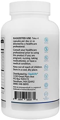 Equilife - Daily Thyroid Support, Thyroid Supplement, Promotes Stress Relief, Contains Zinc, Copper, Vitamin A, & Selenium, Rich In Antioxidants, Gluten-Free, Nut-Free, Non-Gmo (120 Capsules)
