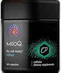 Mitoq +Liver Premium Coq10 Antioxidant - Contains Mitoquinol Mesylate Choline Milk Thistle Selenium - Supports Metabolism Liver Health Bodyâ€™S Natural Detoxification & Cell Vitality (60 Capsules)
