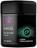 Mitoq +Liver Premium Coq10 Antioxidant - Contains Mitoquinol Mesylate Choline Milk Thistle Selenium - Supports Metabolism Liver Health Bodyâ€™S Natural Detoxification & Cell Vitality (60 Capsules)