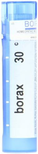 Boiron Homeopathic Medicine Borax 30C Pellets 80Count Tubes (Pack Of 5)