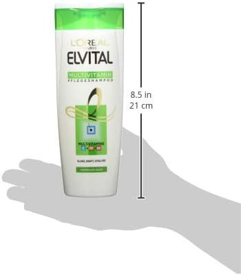 L'Oreal Paris Elvital Multivitamin Shampoo Pack Of 3 X 300 Ml