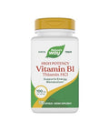 Nature'S Way Vitamin B1 High Potency 100 Mg Thiamin Per Serving Thiamin Hcl Supports Energy Metabolism Gluten Free 100 Capsules (Packaging May Vary)