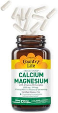 Country Life Target-Mins Calcium Magnesium With Vitamin D Complex For Total-Body Utilization And Osteoporosis Prevention