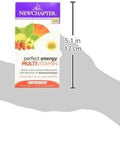 New Chapter Energy Supplement - Perfect Energy Multivitamin for Balanced Energy + Stress Support with B Vitamins + Vitamin D3 + Organic Non-GMO Ingredients - 96 c