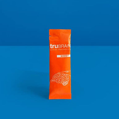 TruBrain Nootropic Powder Sticks - Focus, Energy, Clarity. Fast Absorbing Nootropics in a Portable Powder | Brain Boosters | Improve Memory | Stop Procrastination