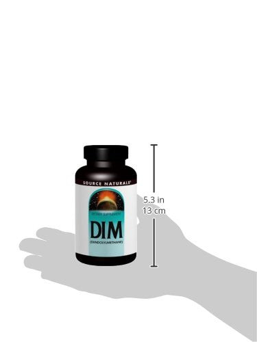 Source s DIM, Diindolylmethane 100mg with BioPerine, Vitamin E & More - 180 Tablets