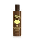 Sun Bum Spf 15 Browning Body Lotion Water-Resistant Broad Spectrum Moisturizing Tanning Lotion With Vitamin E Hawaii 104 Act Compliant (Octinoxate & Oxybenzone ) 8.5 Fl Oz