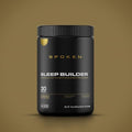 Spoken Nutrition Sleep Builder Melatonin Free Sleep Powder 3 Forms Of Magnesium Cherry Flavor 30 Servings Nighttime Recovery & Relaxation Support
