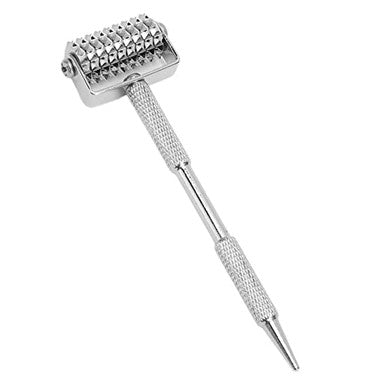 Brrnoo Stainless Steel Point Roller Pen Ergonomic Design Painless Acupuncture Tool Multi Purpose Pain Relief And Body Massage For Auricular Point