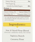 Simple Mills Almond Flour Crackers Fine Ground Sea Salt Gluten Vegan Healthy Snacks 4.25 Ounce (Pack of 1)