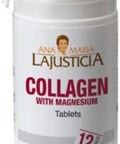 Ana Maria Lajusticia High Absorption Hydroliezd Collagen Pills With Magnesium. Healthy Skin Nails Hair And Ligaments. Natural Supplement 75 Tablets.