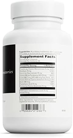 Davinci Labs B Complex75 Supports Relaxation And Proper Nerve Function Dietary Supplement With Niacin Vitamin B6 B12 Biotin Choline And More Vegetarian Gluten 60 Capsules