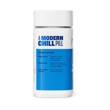 H' Habit Habit Magnesium Sleep & Recover Supplement Magnesium Glycinate Vitamin B6 Lemon Balm 60 Capsules