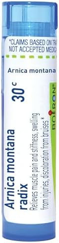Boiron Arnica Montana Radix 30C For Muscle Pain Stiffness Swelling From Injuries and Bruising 80 Pellets