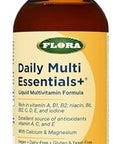 Flora Daily Multi Essentials+ Liquid Multivitamin Formula 13 Essential Vitamins & Minerals 15 Fl Oz
