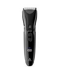 Andis Explorer Waterproof Beard & Body Trimmer: Precision Cutting Advanced Features And Long-Lasting Power Lithium Ion Battery 4 Function Display Cutter Turbo Mode Black 562066