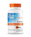 Doctor'S Best Lutein Supplement 20Mg With Trans Zeaxanthin - Lutein For Eyes Eye Health Vitamins For Men & Women Vision And Macular Health Support Capsules Optilut Marigold Flower 120 Veg Caps