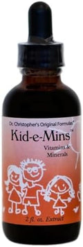 Christopher'S Original Formulas Kidemins Vitamins & Minerals Natural Orange Flavor Kids Liquid Multivitamin 2 Oz