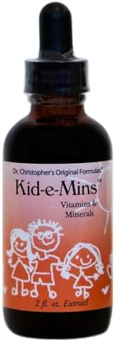 Christopher'S Original Formulas Kidemins Vitamins & Minerals Natural Orange Flavor Kids Liquid Multivitamin 2 Oz