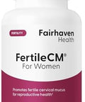 Fairhaven Health Fertilecm Fertility Supplement For Women Capsules Fertile Cervical Mucus Ovulation Cycle Includes Larginine Nacetylcysteine Grape Seed Extract And Vitamin C 90 Capsules