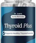 Santo Remedio Thyroid Plus Thyroid Health Healthy Brain Healthy Energy Levels Immune Health Contains Vitamin B12 Iodine Selenium Zinc Copper Ltyrosine 60 Capsules 30 Servings