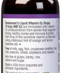 Bluebonnet Liquid Vitamin D3 Drops 400 Iu Citrus 1 Fl Oz