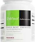 Davinci Labs Daily Best Prenatal With Probiotics Prenatal Multivitamin & Multimineral Helps Support Prenatal Health With Folate Choline Iron & More 60 Capsules (30Day Supply)