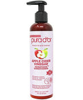 Pura D'Or Apple Cider Vinegar Thin2Thick Conditioner (8Oz) Biotin Keratin Caffeine Castor Oil & Key Active Ingredients For All Hair Types Men & Women