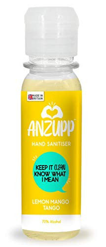 Anzupp 70% Alcohol Yellow Hand Sanitiser 100ml
