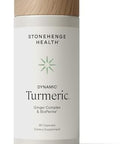 Stonehenge Health Dynamic Turmeric Curcumin With Ginger High Potency 1650 Mg Turmeric With 95% Curcuminoids & Bioperine 90 Vegetarian Capsules