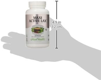 Maxi Health Active Lax - Laxative Support Capsules 120 Count PL