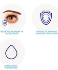 Visine Advanced Relief Redness Reliever Eye Drops 0.28 Oz
