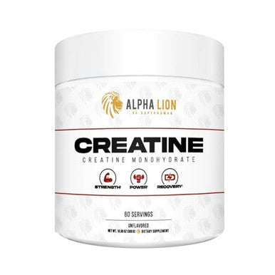 Alpha Lion Creatine Monohydrate Powder 5000Mg Per Serving (5G) Supports Muscle Strength Power Athletic Performance Pure Creatina Monohydrata En Polvo Supplement (60 Servings Unflavored)