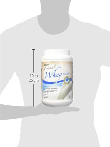 Precision All Natural Whey Protein Powder - Unflavored, 850 g | Hormone-free and gluten-fee