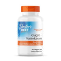 Doctor'S Best Coq10 100 Mg Nattokinase 2000 Fu Supplement - Coenzyme Q10 And Nattokinase Caps For Men & Women Supports Heart Health & Circulation Support Gluten Free Vegan 60 Veg Capsules