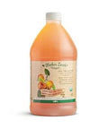 Mother Earth, Organic Apple Cider Vinegar with The Mother, Half Gallon, Fresh Pressed Organic Apples, OACV, ACV, Raw, Unpasteurized, Unfiltered (1/64oz Bottle)