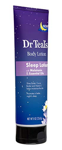 Dr Teal'S Melatonin Sleep Lotion Set (2 Pack 8 Oz Ea.) Nighttime Therapy Body Lotion Combines Shea & Cocoa Butter To Nourish And Protect Skin Promotes Better Sleep