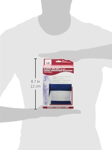 OTC Elastic Rib Belt for Men, Large