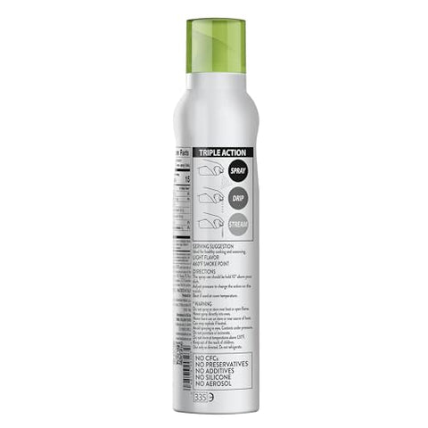 Mantova Avocado Oil, 100% Pure Cooking Oil Spray, perfect for healthy Keto snacks, baking, grilling, seasoning, or cooking, our oil dispenser bottle lets you spray, drip, or stream with no waste, 5 oz