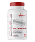Metabolic Nutrition Vitamin D3 K2 Bone And Heart Health Formula Immune Support 90 Veggie Caps 7000Iu Per Capsule Max Dose