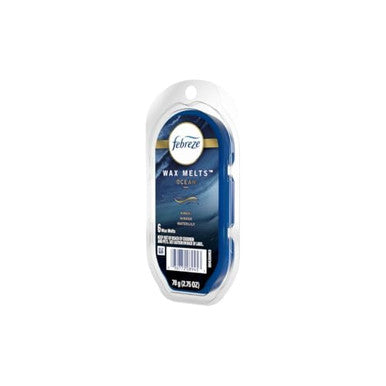 Febreze April Fresh Wax Melts 3 Packs Of 6 Wax Melt Warmer Cubes Per Pack Each Pack Is 2.5 Oz Of Air Freshener (Ocean)