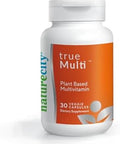 Truemulti Plant Based Daily Adult Multivitamins (30 Veggie Capsules) One A Day Vitamins - Daily Vitamin For Men And Women - Soy Free, Non-Gmo, Gluten Free