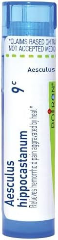 Boiron Aesculus Hippocastanum 9C For Hemorrhoid Pain 80 Pellets