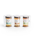 Savannah Bee Everyday Honey Sampler Set - 3 Oz Sampler Set in 3 Bottles - Honey Set for Coffee, Tea, and Cheese Boards