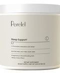 Perelel Sleep Support Magnesium Powder Blend With Lemon Balm, Relaxing Herbal Formula, Soy & Gluten , Non Gmo, Honey Lemon Flavor, 2.96 Oz