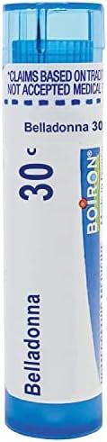 Boiron Belladonna Homeopathic Medicine For Fever 200Ck 80 Pellets And 30C 80 Pellets