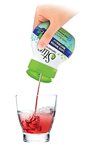 Stur Drinks Blue & Blackberry Natural Water Enhancer Liquid Drink Mix Sugar Free Zero Calorie Vitamin C Stevia Make Your Own Fruit Infused Flavored Waters Makes 100 Drinks