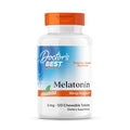 Doctor'S Best Doctors Best Melatonin 5Mg Chewables For Adults - Sleep Support For Men & Women Melatonin Supplement 5 Mg Gluten Free Vegan Non Gmo Natural Mint Flavor 120 Chewable Tablets